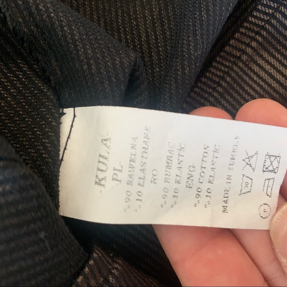 Kula collection ladies brown ruffled long sleeve top size 42 (EU) fits medium sz - Picture 10 of 12